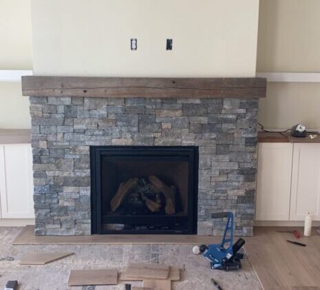 gas fireplace installation in Shrewsbury MA